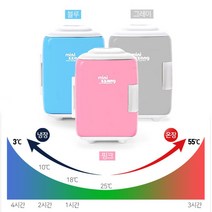 [미니짱] 미니 냉장고 온장고 mz -04, 핑크