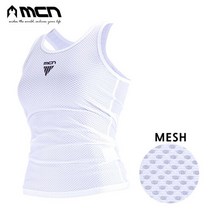 MCN 쉐이드 K메쉬 여성 민소매 이너웨어 자전거의류
