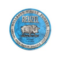 포마드왁스 일본 루젤 스트롱 홀드 블루 하이 샤인 12.0oz(340g)