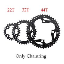자전거크랭크 체인링 기어 부속자전거 크랭크 셋 64/104BCD 체인 링 22/32/44T Shimano 9 스피드 휠 초경량, 06 Chainring