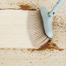 모서리 청소용이 회전 스탠드 쓰레받기 설선물 미용실, 그린