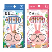 모나미 모니주 연필10본 B, $BZ3_여아용, 1개