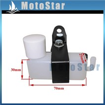 오일캐치 탱크 캔 블로바이가스 미니 슈퍼 모타드 모토 핏 먼지 자전거 오토바이