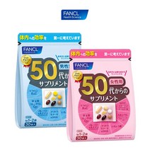 판클 연령대별 종합 영양제 남성 여성용 50대용 30일분