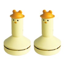 에이런 옐로두기 지우개청소기 큐티 옐로 2개, 큐티_옐로