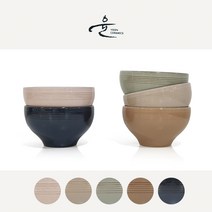 [쿠커스 판다] 윤도자기 다인 밥공기 밥그릇/ 국내생산 도자기 접시 그릇 합식기, 설백