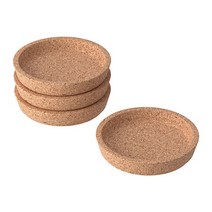 이케아 365+ 컵받침 2P 지름9cm 코르크, 이미지참조