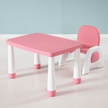 보네드 노아 아동 주니어 높이조절 책상의자 세트, 라이트블루