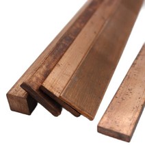 알루미늄 각재 압출 판 평철구리 플랫 바 플레이트 순수, 5x10x100mm 1pc