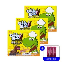 해태 NEW 얼초 얼려먹는 공룡만들기 38g 묶음행사+사은품증정, 3개