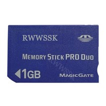 원래 MS 메모리 카드 프로 듀오 1 기가 바이트 2 소니 카메라 psp 지원 MagicGate, 02 1GB