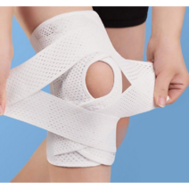 달리 강력한 기능성 고급 무릎보호대 1+1 기능성 스포츠 헬스 남자 여자, 블랙 XL