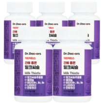 닥터닥터스 간에 좋은 밀크씨슬 900mg 90정 x 5박스 간건강 상쾌한아침 가볍고활기찬몸