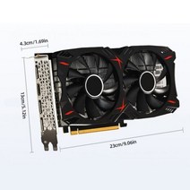 사무실 및 가정용 컴퓨터 그래픽 비디오 카드 GTX1060 6GB GDDR5 6 핀 192 비트 듀얼 팬 PCI-E 3.0 16X 1 개