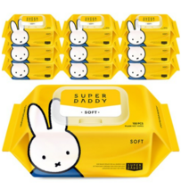 슈퍼대디 제로 유아물티슈 캡형 80매 x 30팩, 3세트, 10개입