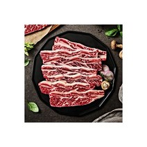 앵거스 구이용 꽃 LA갈비 1Kg 대용량 탑초이스 꽃갈비 6 7 8번, 앵거스 구이용 꽃 LA갈비 1kg 탑초이스 꽃갈비 6