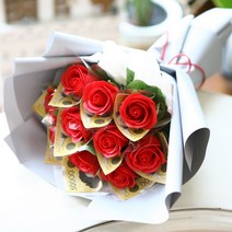 플라워테일 레드비누꽃 돈꽃다발 만들기 돈다발꽃 용돈 부모님 어버이날 카네이션 현금 엄마 장모님 어머니 아버지 생일 생신 와이프 결혼기념일 선물 꽃배달 꽃집 성년의날 로즈데이 부부의날, 10송이장미카네이션혼합