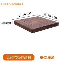 조립식 평상 시골집 리모델링 제주도 평상 마루 농막 발코니 방수 부식 방지 목재 레저, 1㎡, 길이 90폭 90높이 10 플랫폼 1-v51