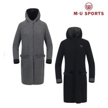 [본사]여성 이중직 후드 가디건 MU20722NC03, BLK, 090