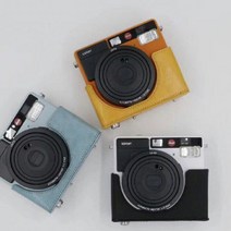 Leica SOFORT 폴라로이드 케이스 홀스터 보호 선물, 블랙, 단일사이즈