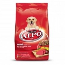 [생활/소품/최저] 강아지맛좋은사료 알포 1세이상 1.5kg(소고기간과야채 반려견사료 강아지사료 308635EA, 본상품선택