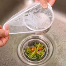 미스터마켓 싱크대 배수구 음식물 거름망 하수구 찌꺼기 30개..., 단품