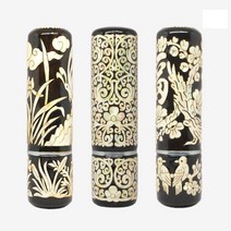 고급 자개도장 당초 십장생 원앙 난 나비 매화, 한문-전서체, 인감도장(개인도장)