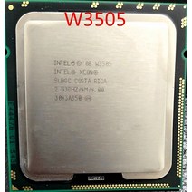 W3505 SLBGC 2.53GHz/4M/LGA1366 중앙 프로세서 cpu, 한개옵션0