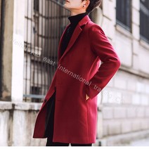 티피 가을 겨울 예쁜 남자 롱 코트