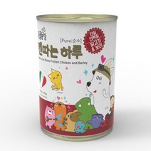 TV동물농장 캔따는 하루 단일단백질 알러지캔 닭고기와 보리 400g