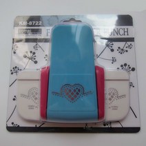 천공기 펀치 사무용품heart puncher large fancy children border embossing hole punch machine handmade edge 종이