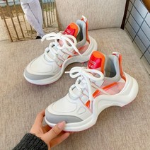 꾸안꾸 용 브랜드 디자이너 캐주얼 운동화 신발 패션 운동화 레저 이지 룩의 완성