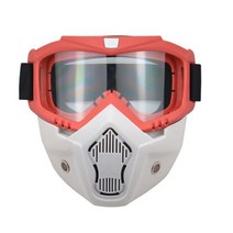 스키장고글 스노우보드고글 남자 여자 스키 스노우 보드 마스크 모빌 고글 방풍 Motocross 보호 안경 입 필, 17 S45 Clear