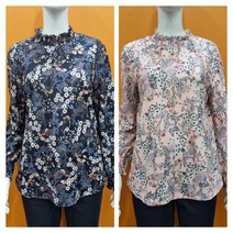 올포유 신축성짱! 넘이뻐요!여성 플라워 프린트 블라우스형티셔츠K2321&*