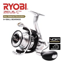[해외]RYOBI NEW ZEUS C PRO 스피닝 낚시 릴 1000-8000 6 1BB 기어비 5.1:15.0:1 최대 드래그 2.5-10kg 파워 핸들 릴 낚시, 7, 1000 시리즈, 협동사