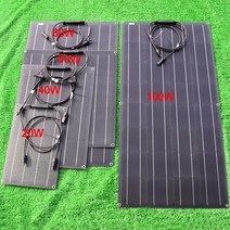 태양 전지 패널 ETFE 필름 20W 40W 50W 80W 100W 18V 12V 충전기, 04=50WSolarPanel
