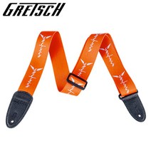 Gretsch - Wings Strap / 그레치 스트랩 (Orange/Grey), *