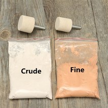 산화세륨 유리막제거발수코팅 자동차 페인트 시계 유리 스크래치 수리 청소 연마 키트 도구에 대 한 2 양모 연마 휠과 2 50 산화 세륨 분말, 없음