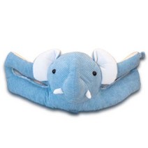 시럽실험실 문닫힘 방지 쿠션 손끼임 방지 인형 방문스토퍼, 코끼리