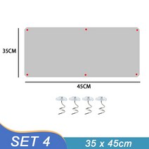 고양이 2/4PCS 가구 보호자 소파 스크래치 보호 발 패드 스크레이퍼 훈련 테이프, [02] 4Pcs, 04 35X45cm