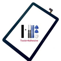 터치패널 교체 10.1 t583 touch for samsung galaxy tab advanced 2 t583 sm-t583 터치 스크린 패널 디지타이저, 블랙 터치