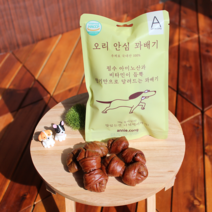 [애니콩] 오리안심꽈배기70g 강아지수제간식