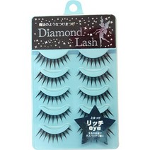 일본직발송 6. 다이아몬드 러쉬 DIAMOND LASH 리치 EYE 5 페어(상속속용) B089NNL5TQ, One Size, One Color
