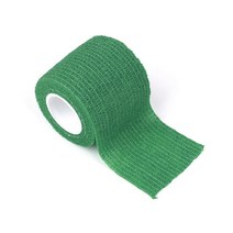 스포츠 자기 접착 탄성 붕대 랩 테이프 Elastoplast 무릎 지원 패드 손가락 발가락 발목 팜 어깨 운동, [01] 2.5cm X 4.5m, [05] green
