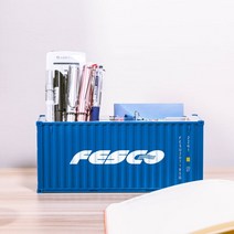 130 모델 보관함 미니 컨테이너 문구 용품 펜꽂이 카드 케이스 책상 창의적 장식품 선물, [22] FESCO  Pen holder