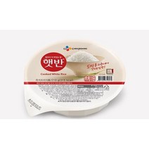 햇반 백미밥, 210g, 12개