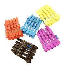 악어 헤어클립 헤어 클립 5p 미용실 집게핀 헤어핀