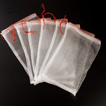 나일론 메쉬 가방 방충 거즈 정원 식물 야채 및 과일 보호 끈 도구 세트 해충 방제 GT110, 01 48x70cm 4PCS