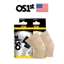 [OS1st] 미국 특허받은 무릎 관절 보호대 아마존 인기판매 강력한 무릎 보호대 (1매입*2개), 베이지2개