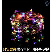 벽조명트리 led컬러링 줄전등 led와이어 캠핑스트링라이트 led인테리어 캠핑파티라이트 와 100구 10m usb, 고래숍, 단일옵션